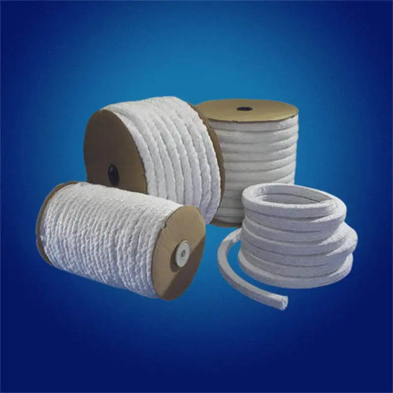 1260 Round Square Twisted Braided Refractory Ceramic Fiber Rope