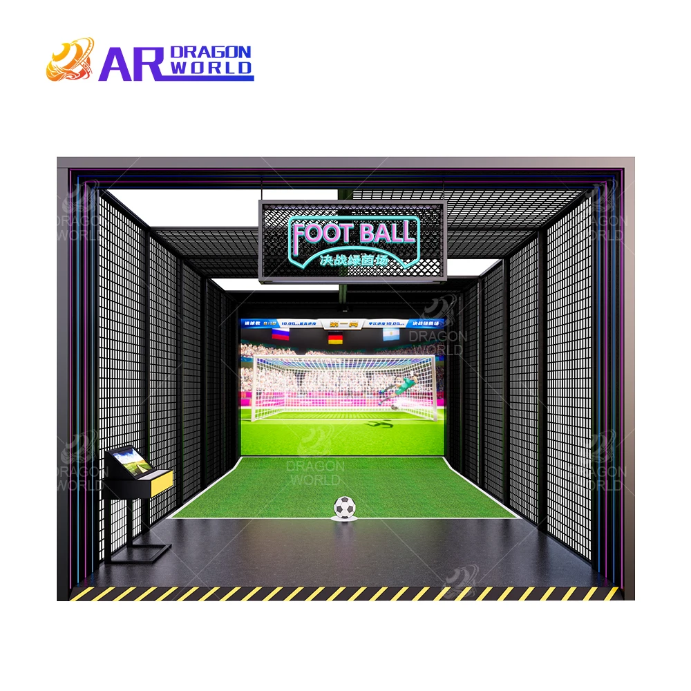 Indoor Football Ar Football Simulator Training Equipment Augmented Reality Soccer Suitable for Amusement Park or Stadium