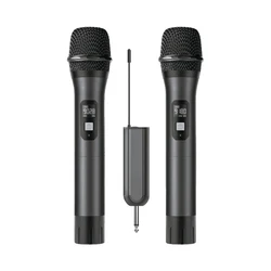 Factory Direct Broadcast Noise Cancelling Uhf Universal Microphone With Receiver