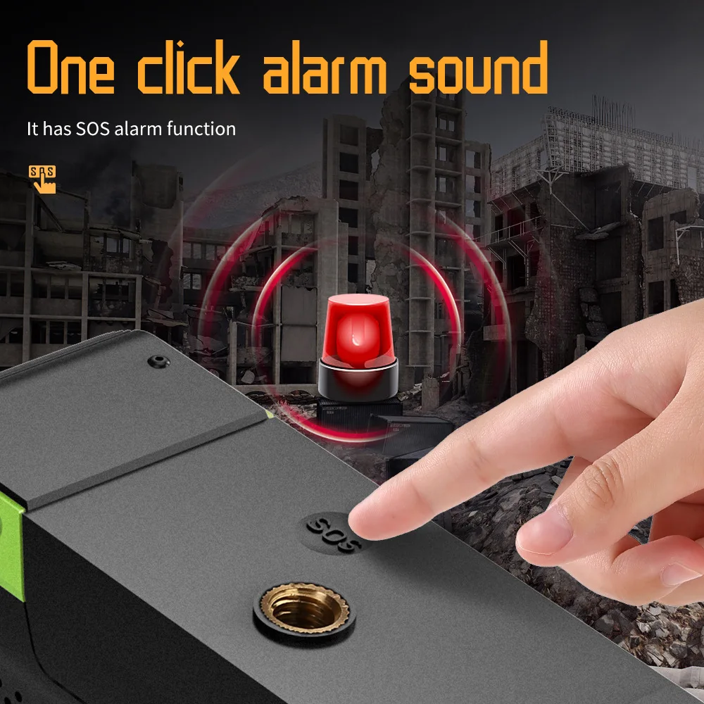 Solar Rechargeable Flashlight Mini Portable Fm  Hand-cranked  Emergency 3 In 1 Portable Solar Outdoor Radio