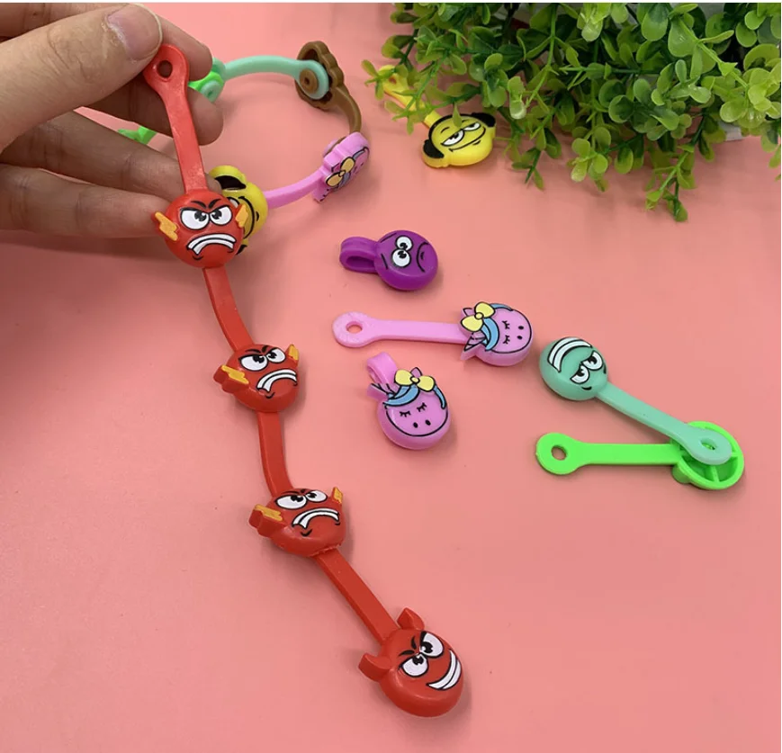 Funny Gift Children Decompression Vent Ramen Noodles Pull Rope Elastic Rubber Strip Toys