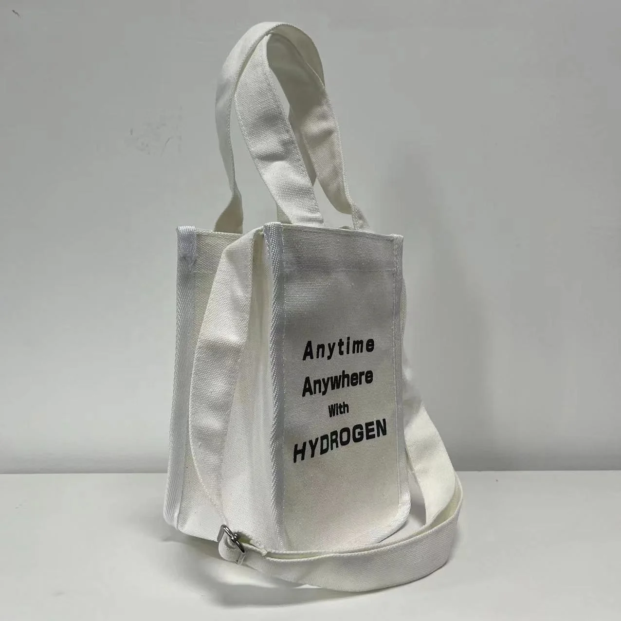 Минималистичный стиль и Пользовательский логотип для бизнеса печать покупок Холщовая Сумка с карманом