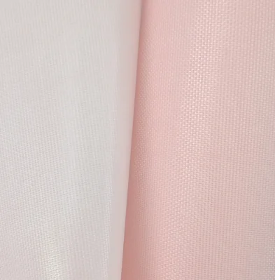 4*4 polyester oxford fabric pink color with ULY coated