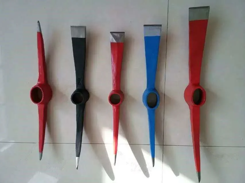  P401 Oval Eye Pickaxes Hammer Forging Steel Pickaxe Africa Market Roll