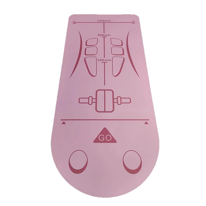 Wholesale High Quality Abdominal Wheeled Mat Exerciser Fitness Equipment Foam Handle Abdominal Wheel Roller Mat