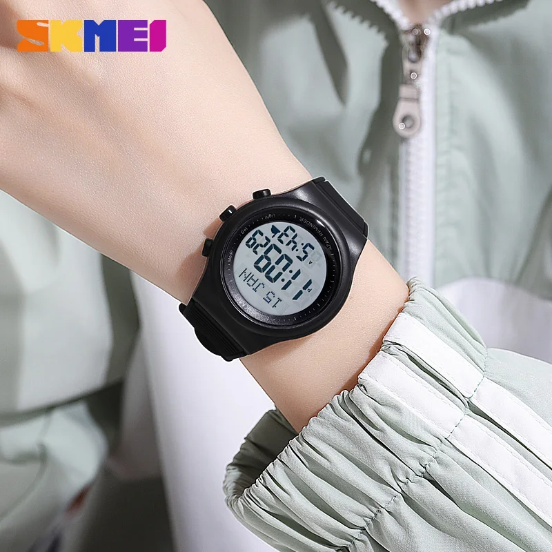 Skmei 1981 high quality new sport watches for men digital waterproof custom muslim azan silicone watch