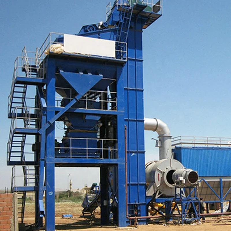 YLB700 YLB1000 YLB1500 YLB2000 Mobile Asphalt Mixing Plant Asphalt Batching Plant For Sale