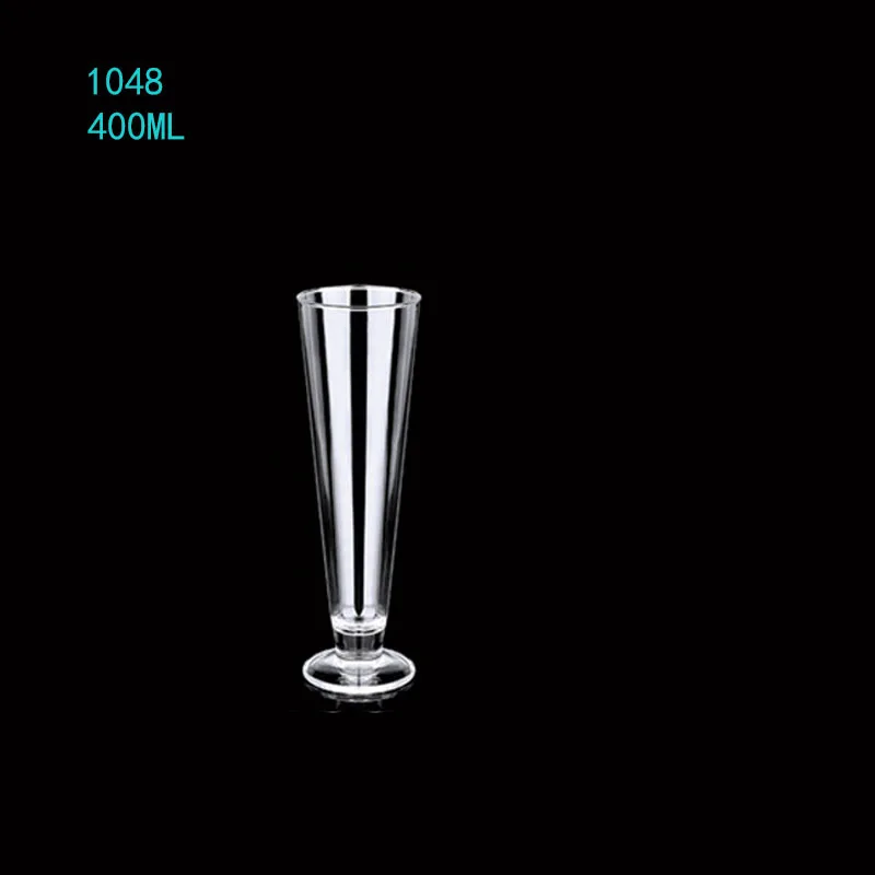 Wholesale plastic cocktail glass 410ml unbreakable polycarbonate drinking wine glass cup