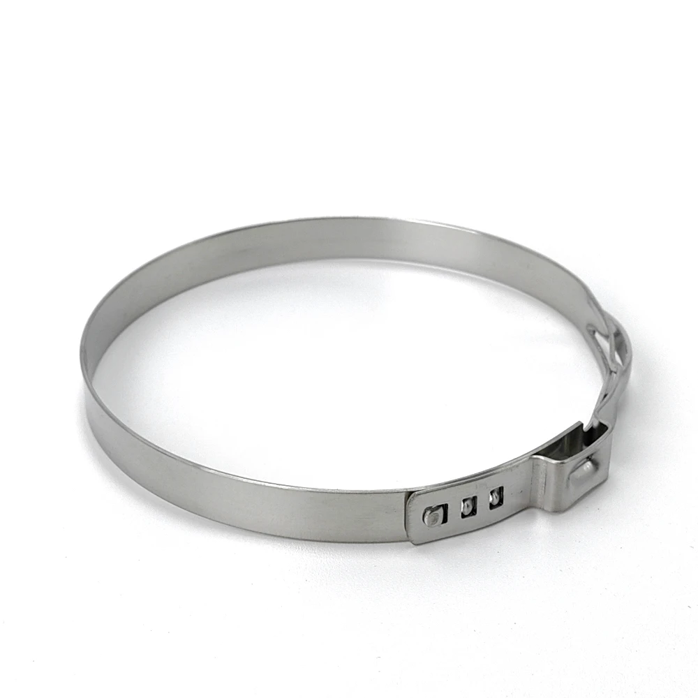 7mm 9mm 10mm Bandwidth Stainless Steel One Ear Hose Pipe Clip 360 Degree Seal Hose Pipe Clamp