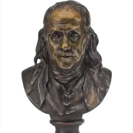 Custom 3D Printed Bronze Art Figure Figurine Made From Plastic and Metal CNC-Machined Polished Finish