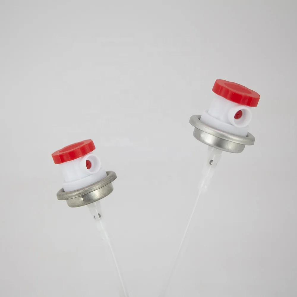 Cosmetic packaging Aluminum Tin Can Spray Aerosol Valve and Actuators For Aerosol Can