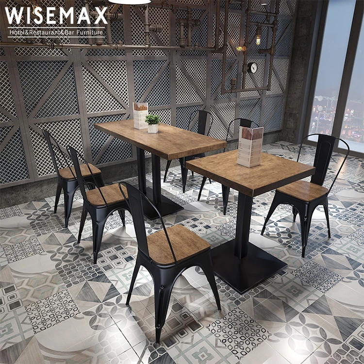 Горячая Распродажа занимаемся разработкой современной натуральный стол ресторанная на 10 местный деревянный обеденный стол с металлическими ножками