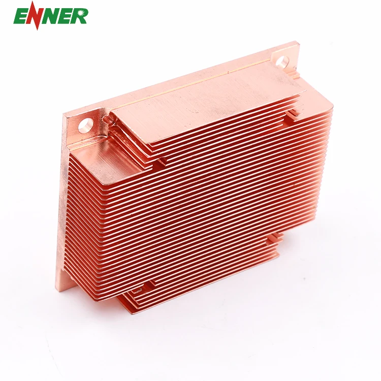 Oem Custom Copper Skivied Heatsink with Heat pipe Heatsinks for industry