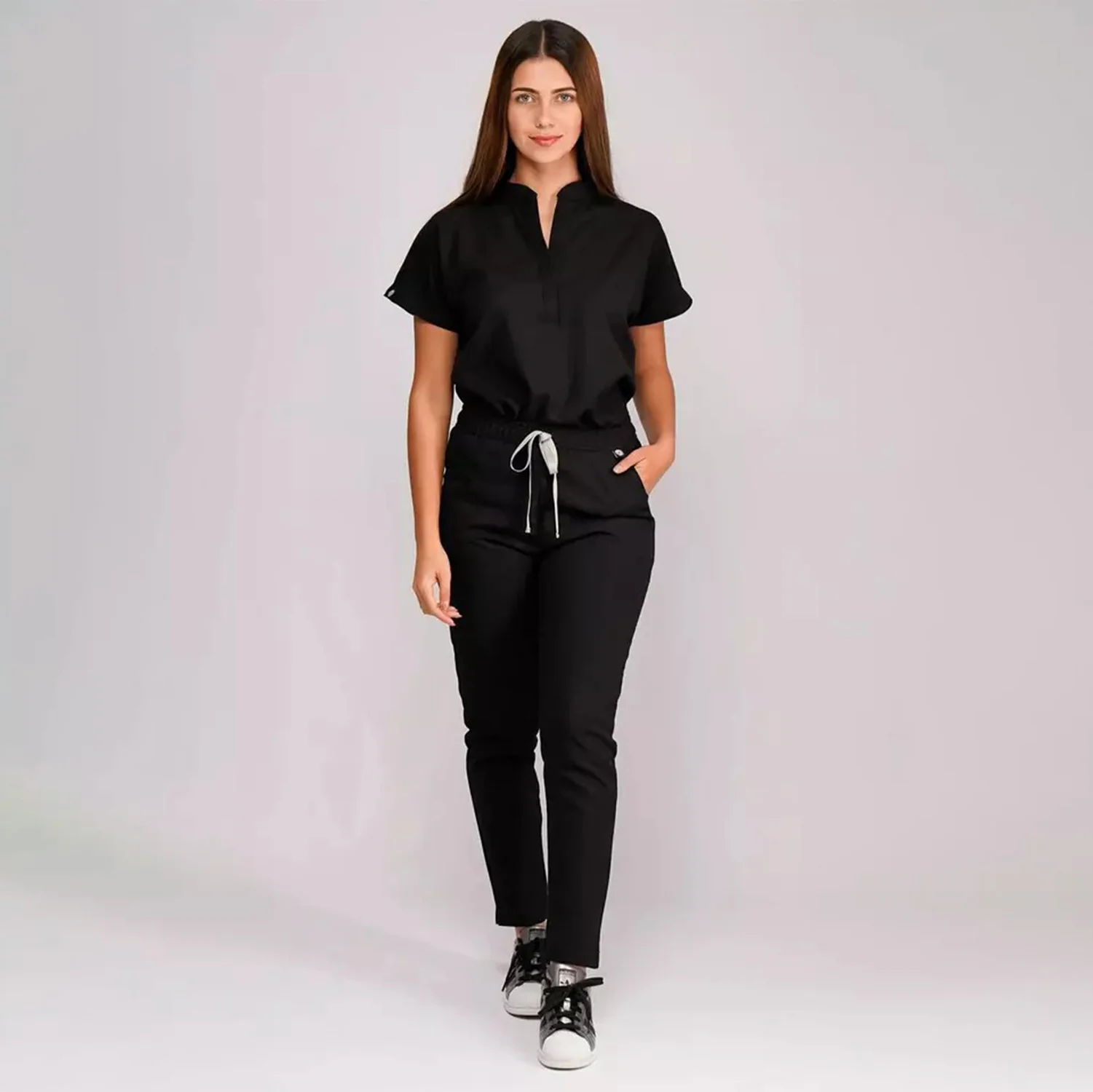 TOP10 Premium Quality Low Price Scrub Uniform Jogger Pant Fashion Short Sleeve Top Price Eco-friendly