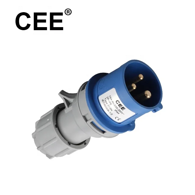  Промышленные вилки и розетки CEE IP44 3P 250 в 32 А 220