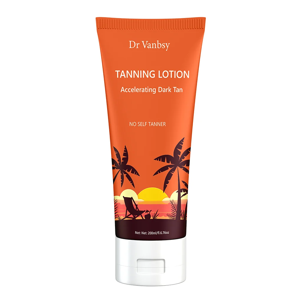 Private Label Custom Beauty Products Natural solarium Tanning oil Set Home Use Tanning Kit