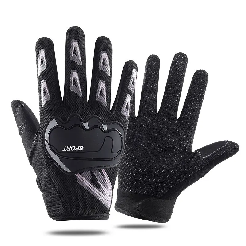 High Elastic Breathable Sports Gloves Racing Car Riding Outdoor Cycling Gloves