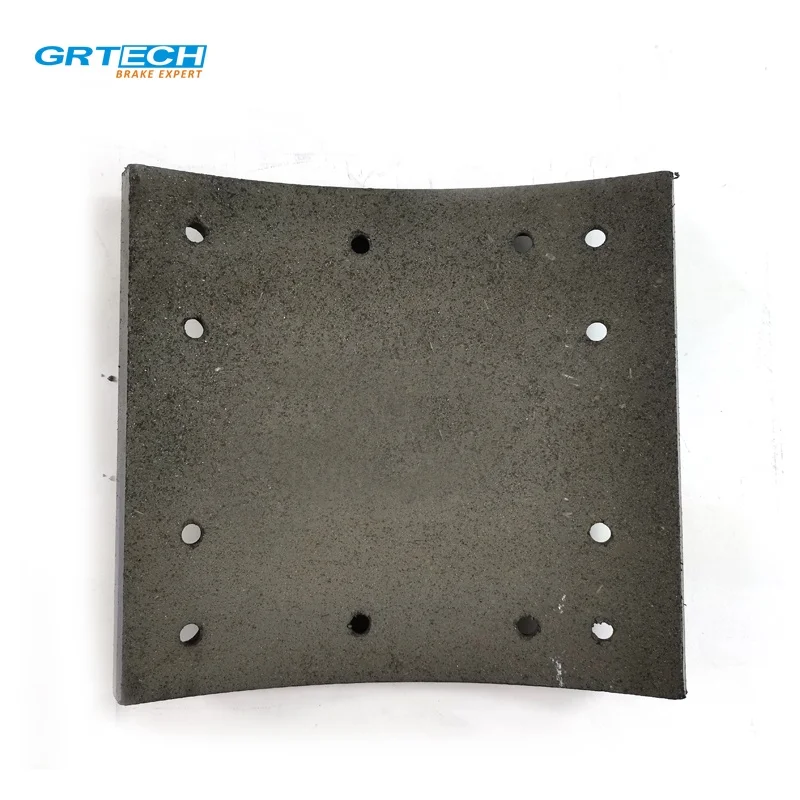 4515 DRILL non-asbestos truck brake parts drum brake pad lining shoe for truck
