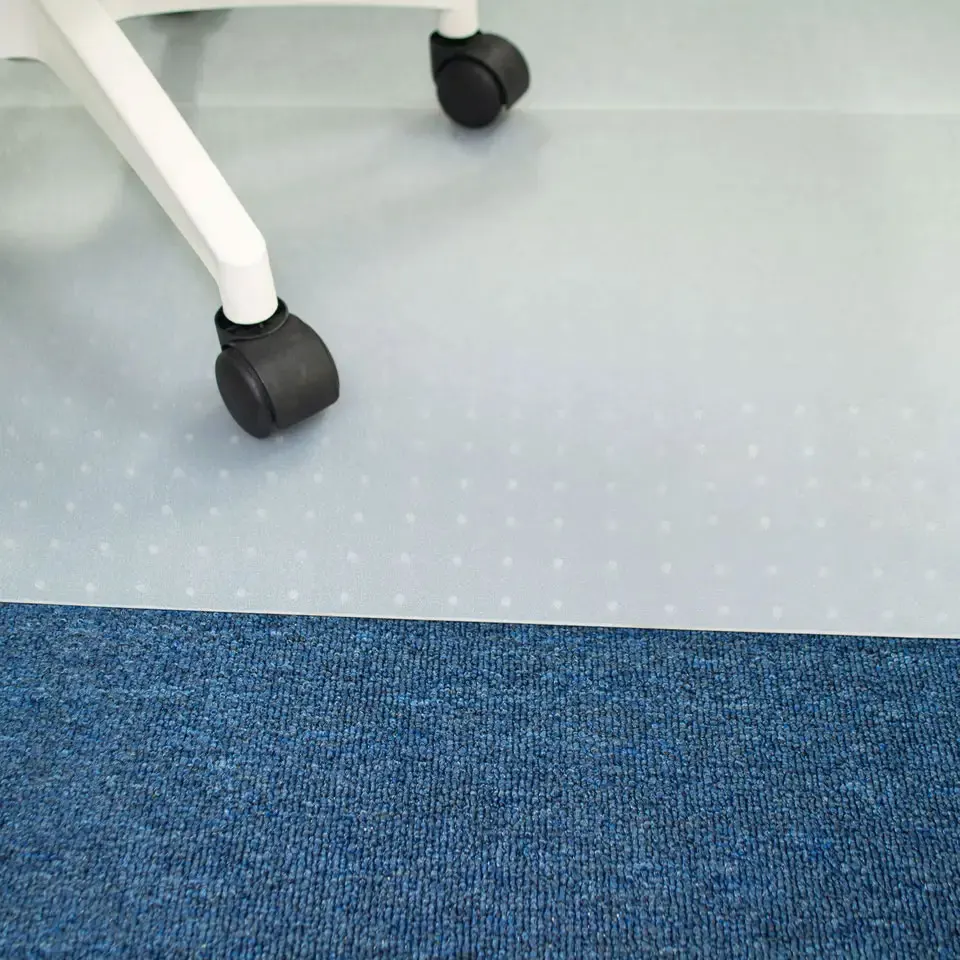 Polypropylene Office Chair Mats, polypropylene floor mat, PP plastic mats