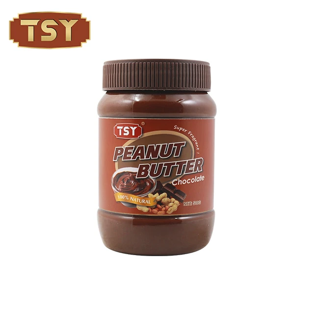 TSY Foods Wholesale Nongmo Peanut Paste Brand Top Quality Premium Cheap Chocolate Peanuts Butter
