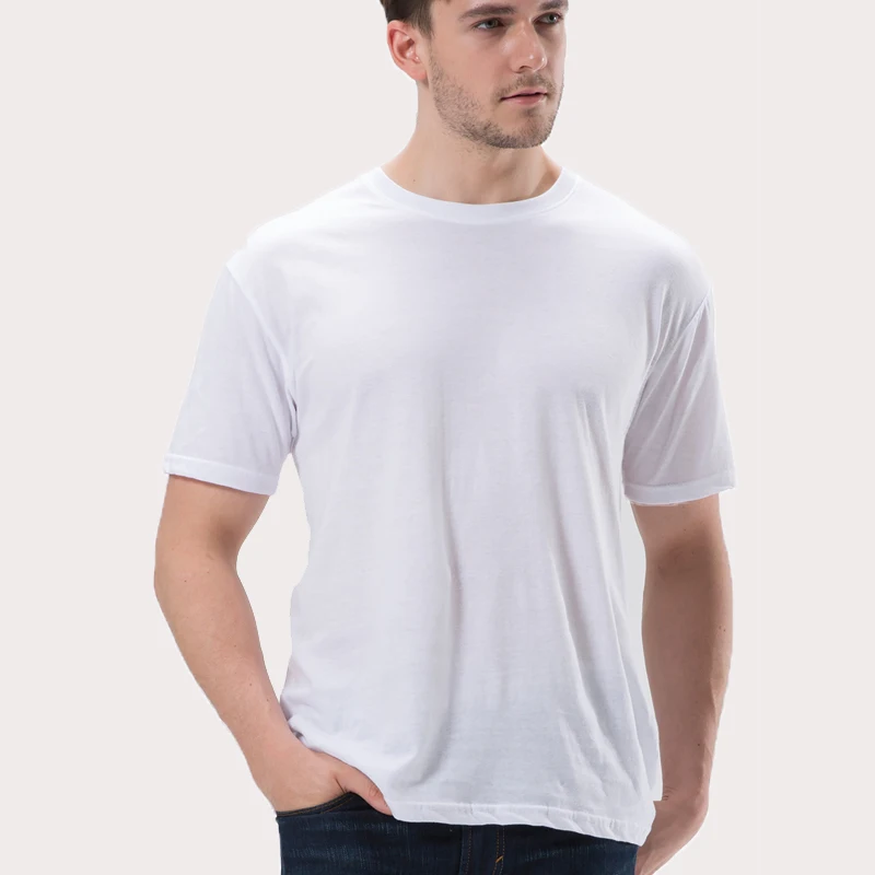 Fit T Shirt Print O Neck White Slim 100 Cotton Short Sleeve Unisex Short Sleeve Shirt Blank Men Casual Plain Dyed Jersey