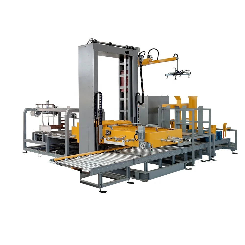 Automatic Servo Motor Palletising  Arm Palletizer Machine for Carton
