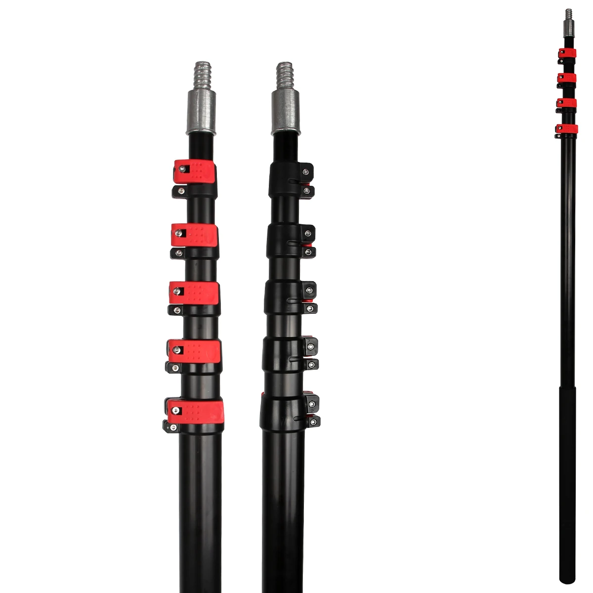 Extentool hot sale 18ft carbon fiber extendable for window cleaning extension washing pole