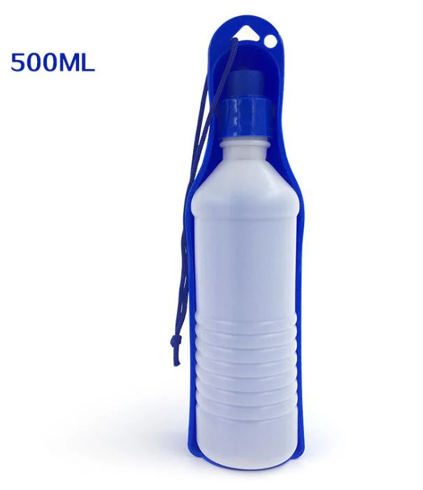 
Hot selling 500ML dog water fountain pet drink bottle feeder 