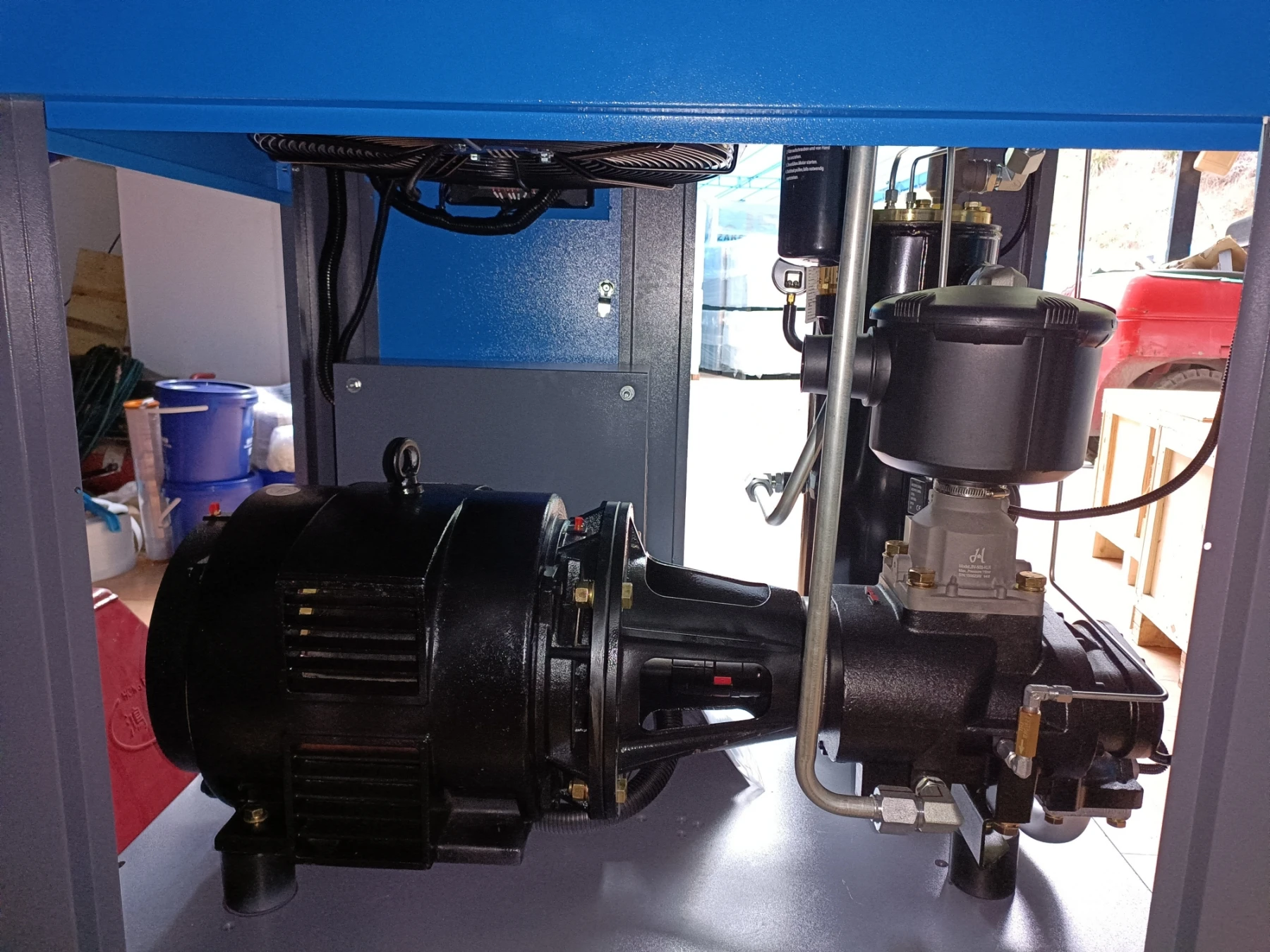 Industrial 22kw 30hp Silent Fixed Speed Customized Stationary Rotary Screw Air Compressor For Industry