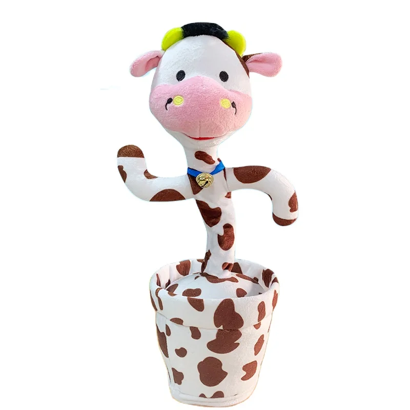 Wholesales Cactus Dancing luminous singing Talking recording Cactus toy music toy