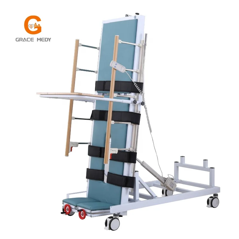 icu electric medical multifunction patient nursing rehabilitation training standing hospital bed for patient