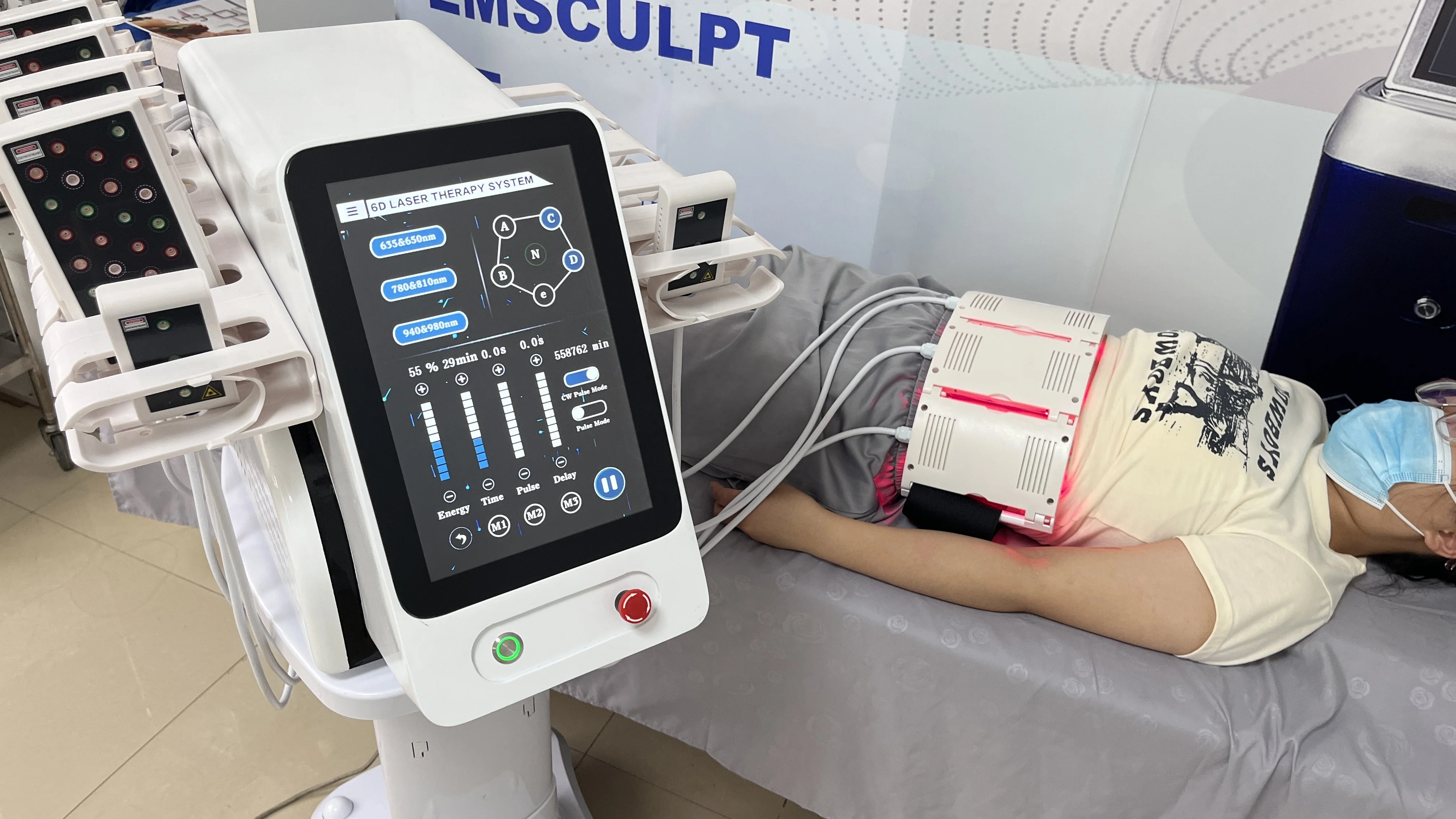 2024 new product Fat Burnt Slimming Weight Loss Powerful 14 Pads 209mw lipo lasers Machine diode laser hair removal machine