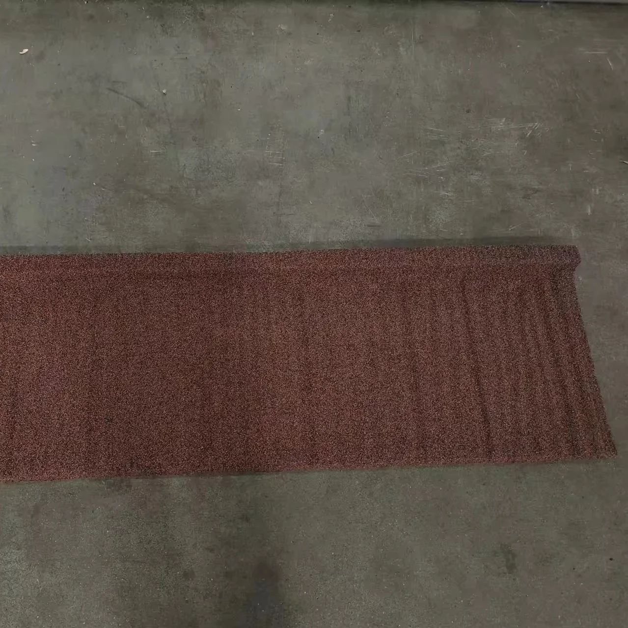 metal roofing sheets prices wood tile 0.4mm black color stone coated metal roof tile sheet steel roofing materials