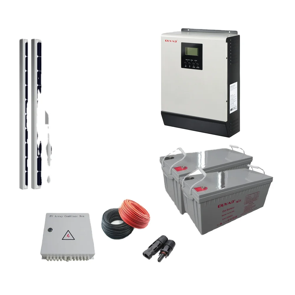 Система солнечной энергии 5 кВт с гибридным инвертором солнечной энергии