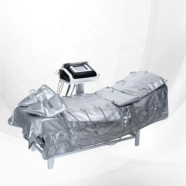 3 In 1 physical therapy Air Pressure Body  Massager Bed Infrared Pressotherapy Lymphatic Presoterapia Pressotherapy Machine