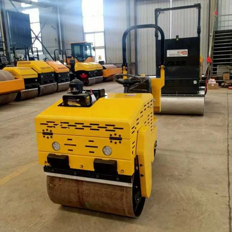 Factory price ride-on road roller double drum road roller for sale