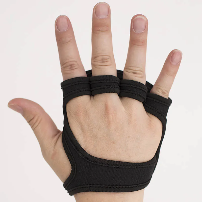 Защитные перчатки для перекрестных тренировок, мужские и женские перчатки для тяжелой атлетики, оптовая продажа, высококачественные перчатки для пальцев в тренажерном зале