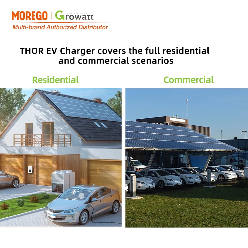 Growatt Solar THOR EV Charger US 240V Home EV Charging Station