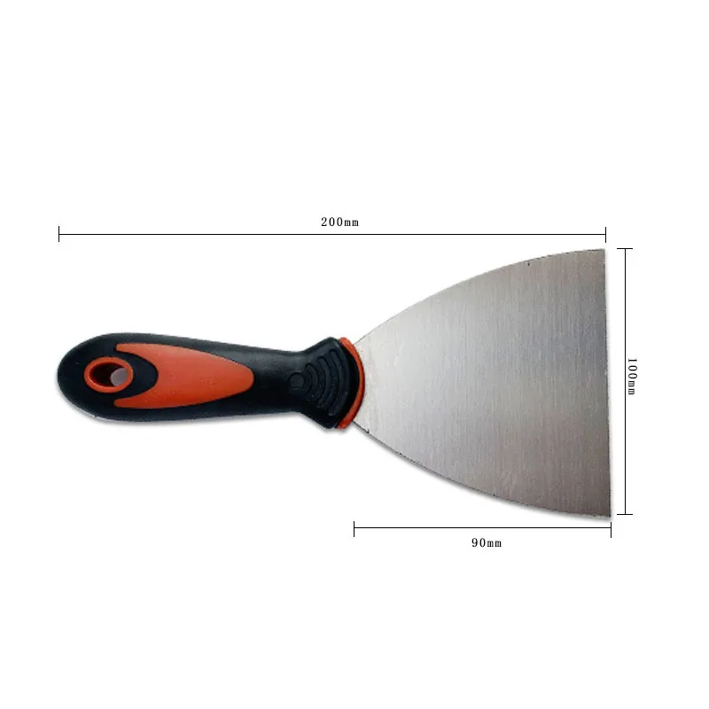 1-4 Inches Thickened Rust Removal Putty Knife Stainless Steel Flexible Mirror Polished Putty Knife