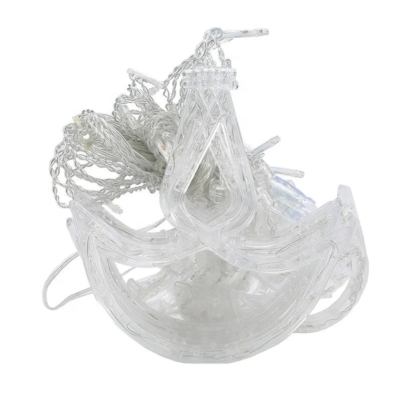 Muslim EID Lamp Curtain Lamp Diwali Anchor Curtain Lights Diya Lights For Ramadan Party Decoration