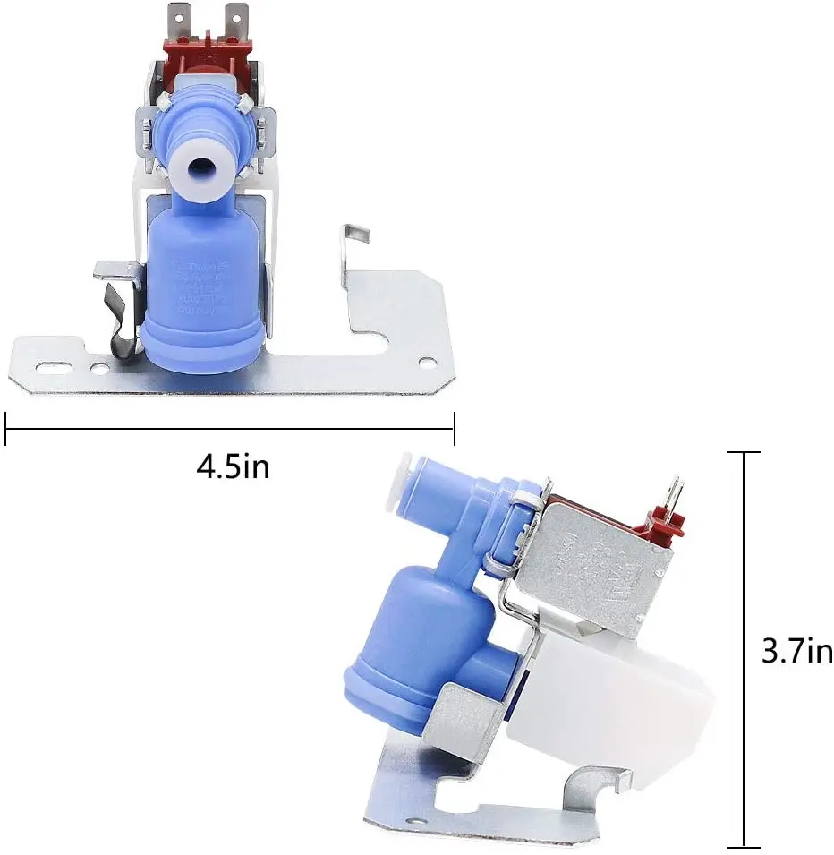 WR57X10033 Refrigerator Water Valve Replacement Compatible with G-E Refrigerators
