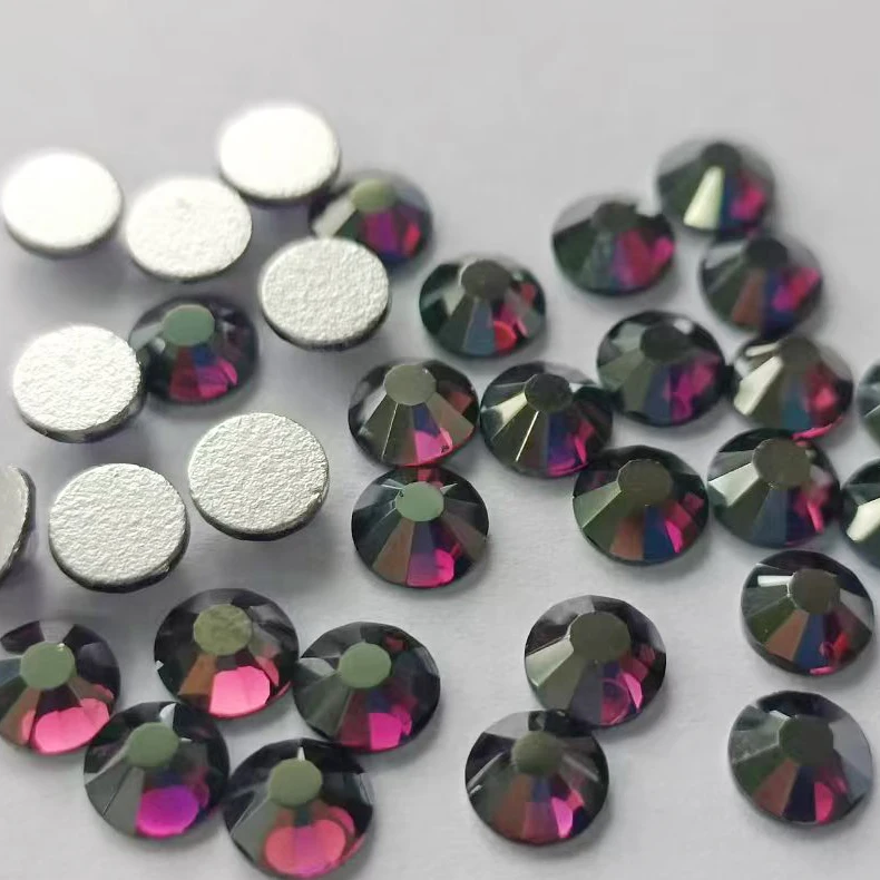 sparkling  topaz glass rhinestones for nails ,garment accessories