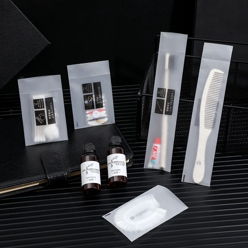 eco friendly dental kit for hotel amenities toiletries Straw toothbrush with pastes