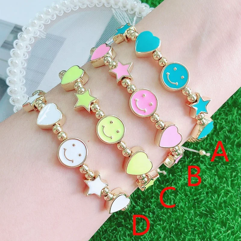 The classic smiley face bracelet is on sale at wholesale prices you will regret it if you donot buy it