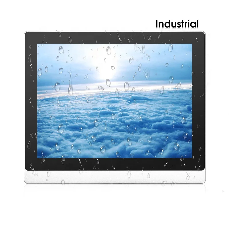 Touchthink 10.4 inch industrial capacitive resistive touch touchscreen monitor for building intercom