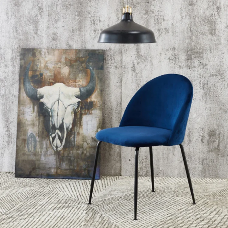 Beetle chair Nordic style hotel restaurant leisure upholstered single sofa chair negotiation chair