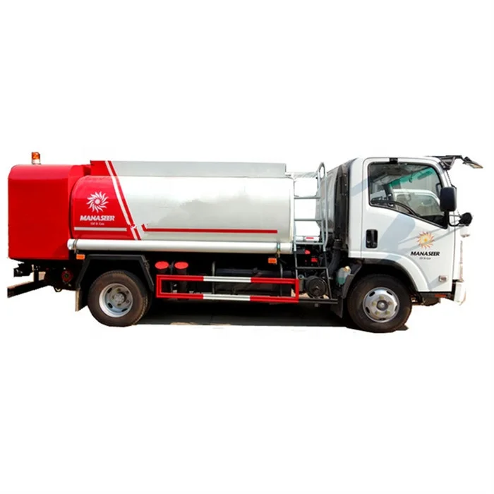 Isuzu 4*2 5 Cbm/5000 Liter Fuel Oil Refueling Dispenser Tank Tanker Truck