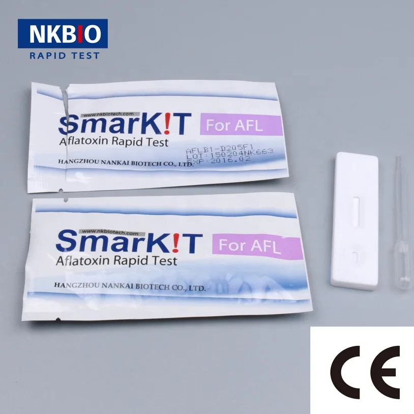 
Aflatoxin Rapid Test Strip Kit for Milk Grain and Grain Products 