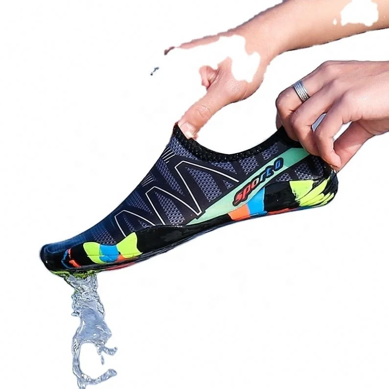 Новое поступление 2021, спортивная черная пляжная акваобувь унисекс