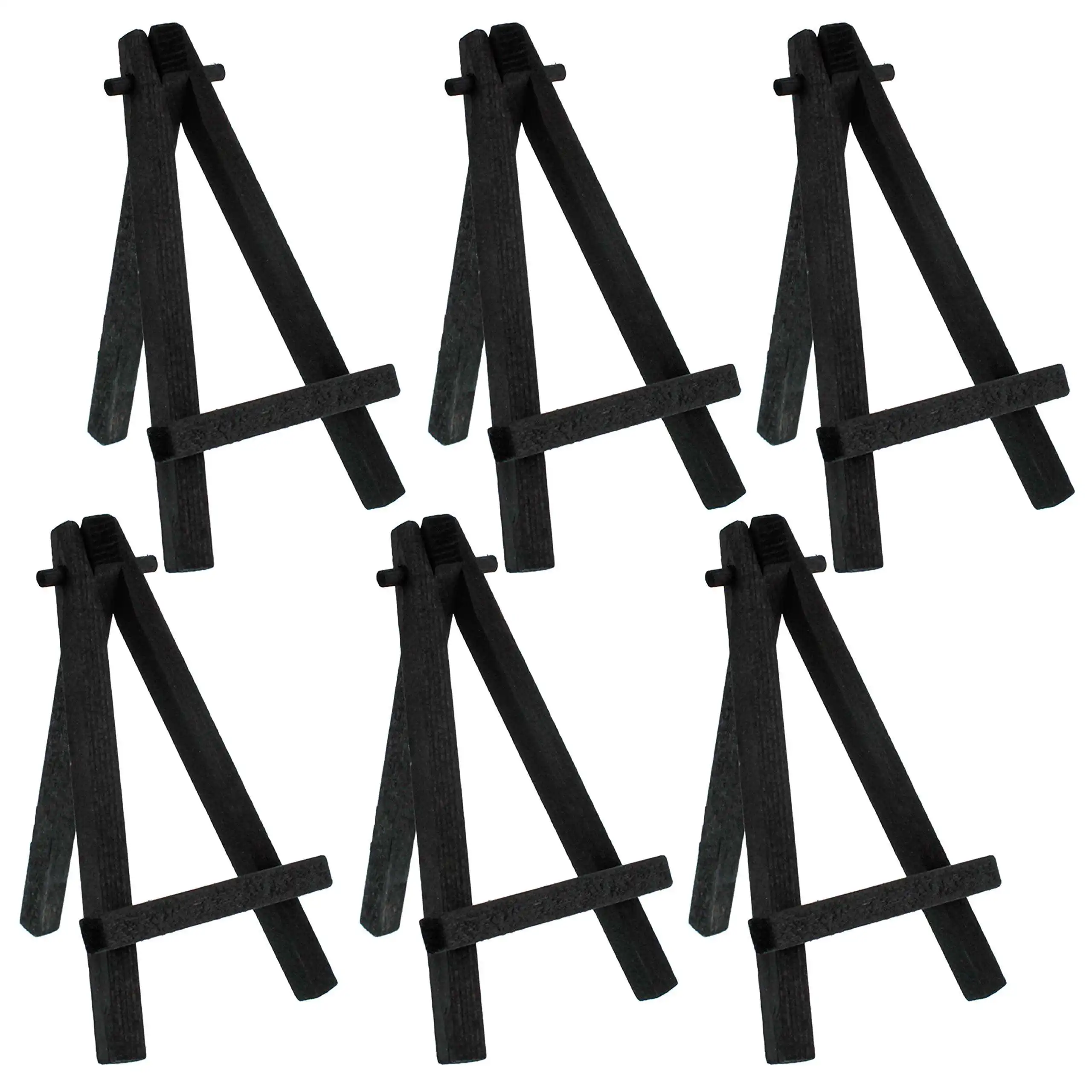 Xin Bowen Mini Black Wood Display Easel Tripod Easel for Painting - A-frame Artist Painting Party Wooden Easel in Bulk Accept